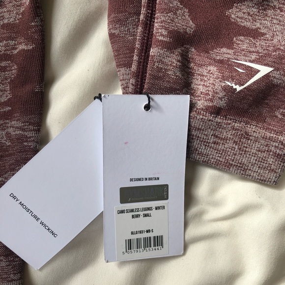 Gymshark 🦈 camo seamless leggings. BRAND NEW-with tags! - Picture 4 of 5